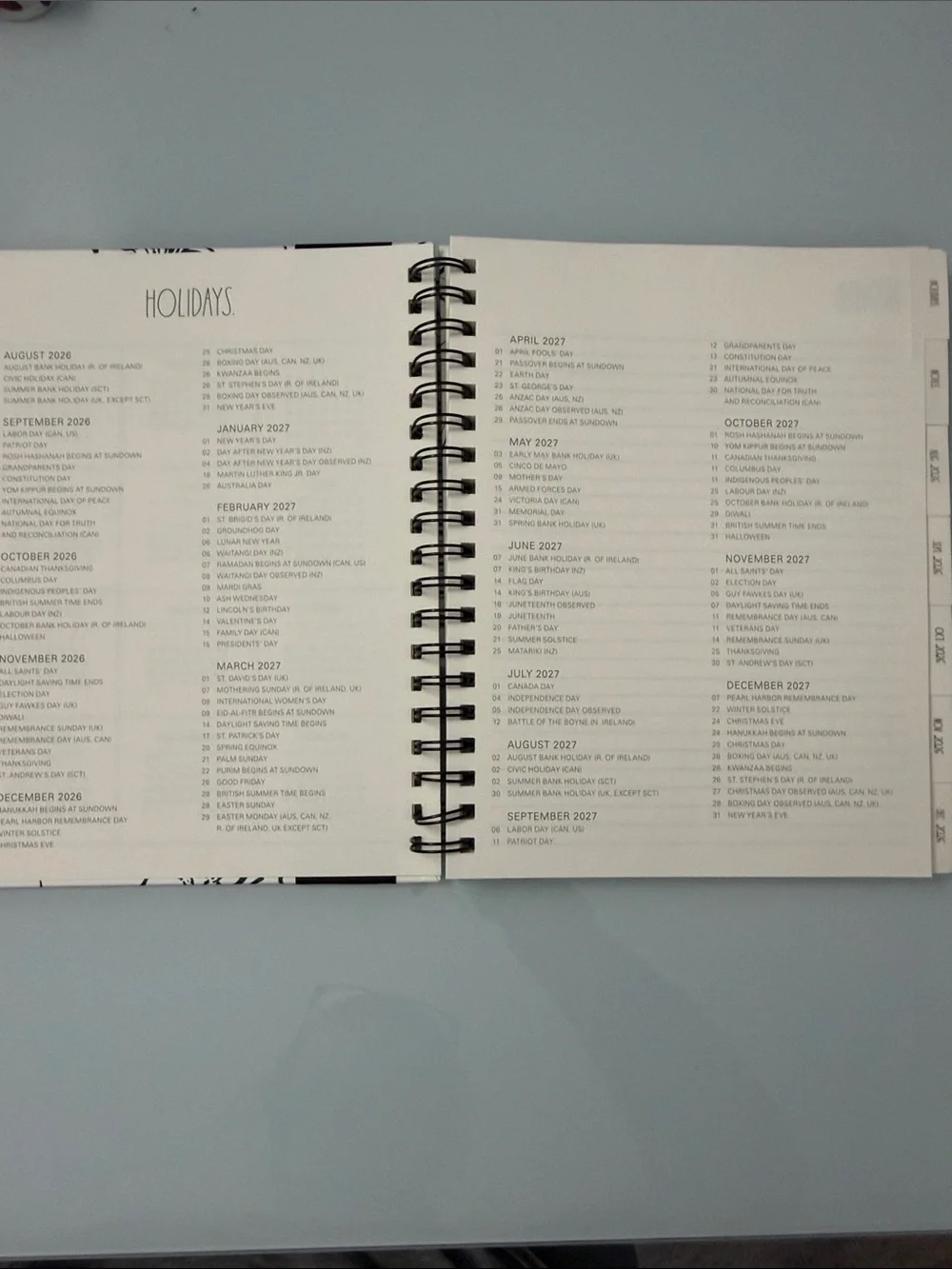 NWT Rae Dunn 18-Month Planner
